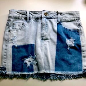 adorable jean skirt